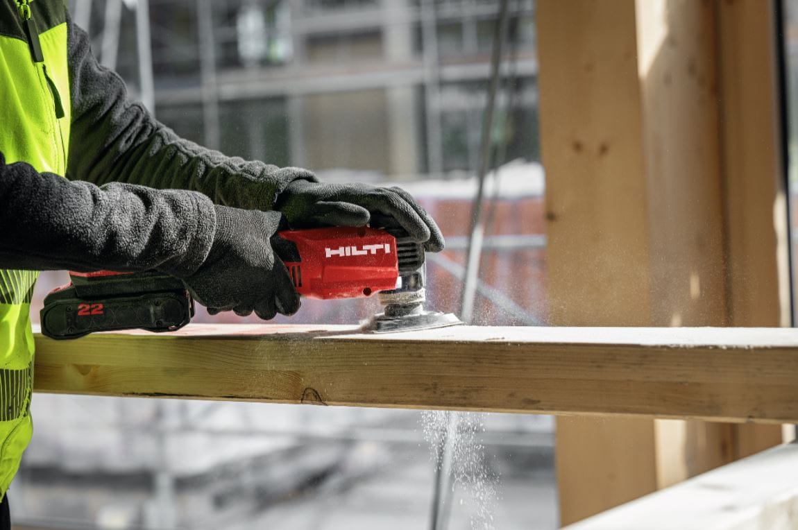 Hilti multicutter sliber træbjælke
