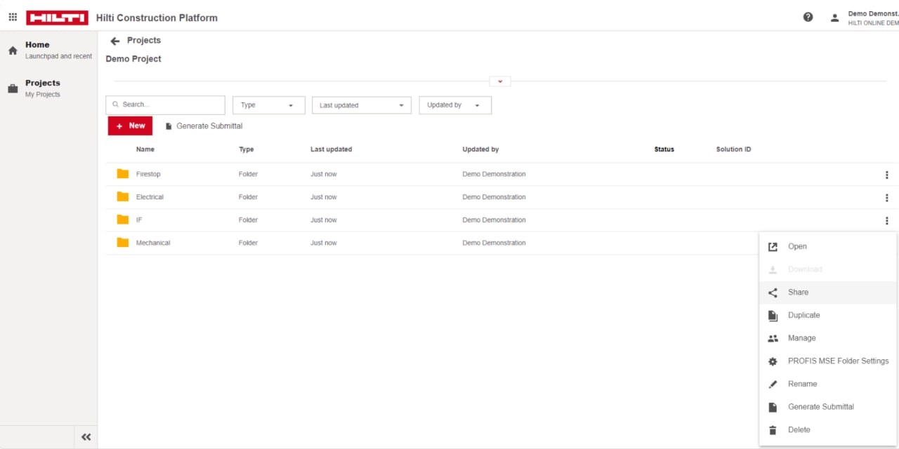 Firestop Selector 2to1 - Firestop- Project Management