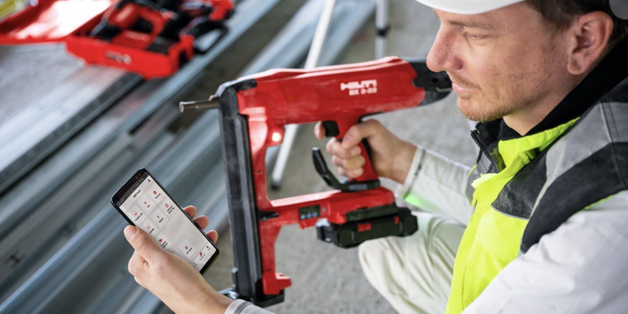 BX 3-22 forbundet med Connect-appen