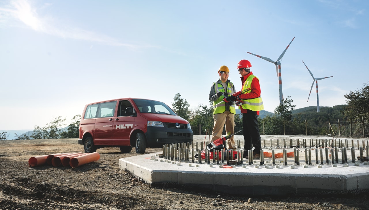 Hilti EPD-bibliotek og konstruktionsmaterialer med lav VOC til grønt byggeri