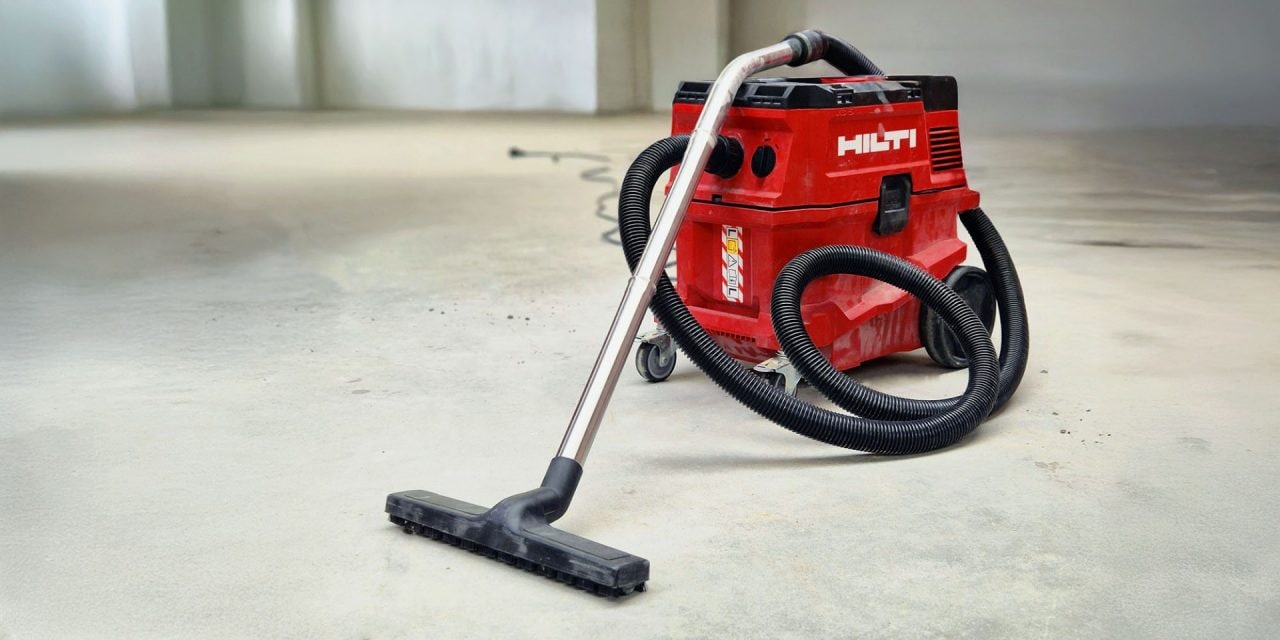 Rød Hilti støvsuger