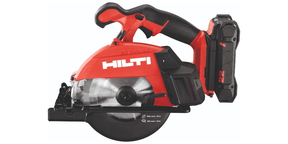 Hilti batteridrevet rundsav