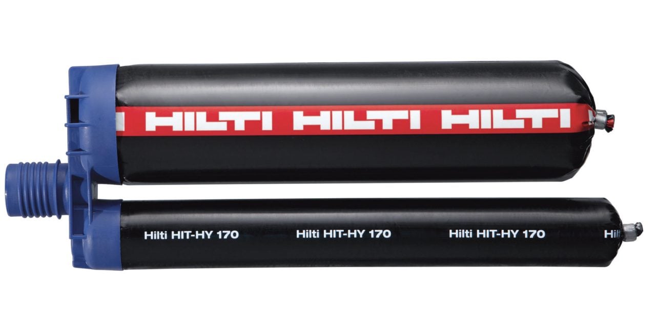 Hilti klæbeanker