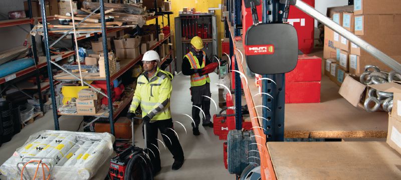 AI G125 Lagerscanner Lagerscannergateway til aktiv og ekstern administration af udstyr vha. ON!Track Bluetooth® Active Tags. Arbejdsopgaver 1