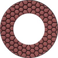 SPX efterbehandlingspude Ultimate-diamant-efterbehandlingsskive til DGH 130 diamantsliberen - til efterbehandling af beton uden ridser