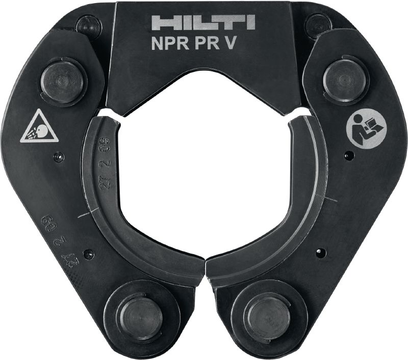 NPR PR V rørpressering Slyngkæber til V profiler op til 108 mm. Kompatibel med NPR 32-A rørpresseværktøj.