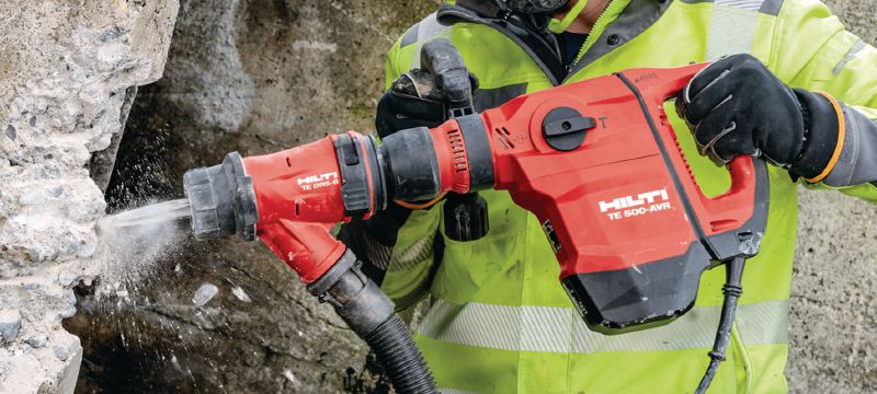 TE 500-AVR SDS-Max mejslehammer Alsidig SDS Max (TE-Y) mejselhammer til let mejsling i beton og murværk, med aktiv vibrationsreduktion (AVR) Arbejdsopgaver 1