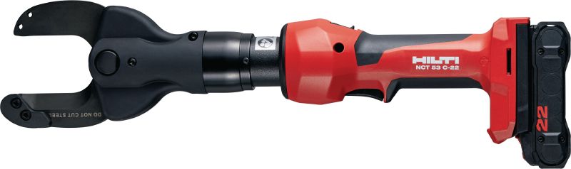 NHT 53 C-22 kobber/aluminium batteridrevet kabelskæremaskine Batteriskæremaskine til kobber- og aluminiumskabler op til 2 │50 mm (Nuron-batteriplatform)