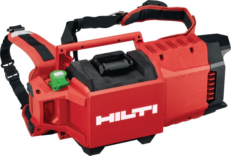 NCV 10-22 rygsæksbetonvibrator NCV 10-22 Batteridrevet Stavvibrator med rygsæk, med kulfri motor til komprimering af vægge, plader og fundamenter (Nuron-batteriplatform)