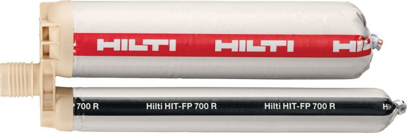 HIT-FP 700 R injicerbar, cementbaseret mørtel Cementbaseret injektionsmørtel til brandsikrede armeringsjernforbindelser