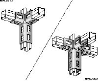 MQV-3D-F montagebolt Varmgalvaniseret (HDG) montagebolt til tredimensionelle konstruktioner