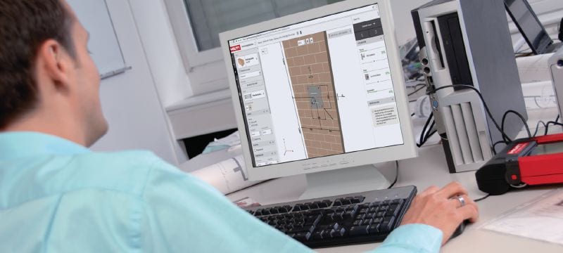 PROFIS Engineering Suite-software til strukturdesign Cloud-baseret teknisk PROFIS-software til design af beton-til-stål- og beton-til-beton-forbindelser iht. en lang række kodekser og godkendelser Arbejdsopgaver 1