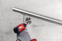 HUS-CR 6/8/10 skrueanker Ultimate Performance skrueanker til hurtigere, permanent fastgørelse i beton (A4 rustfrit stål, undersænket hoved) Arbejdsopgaver 2