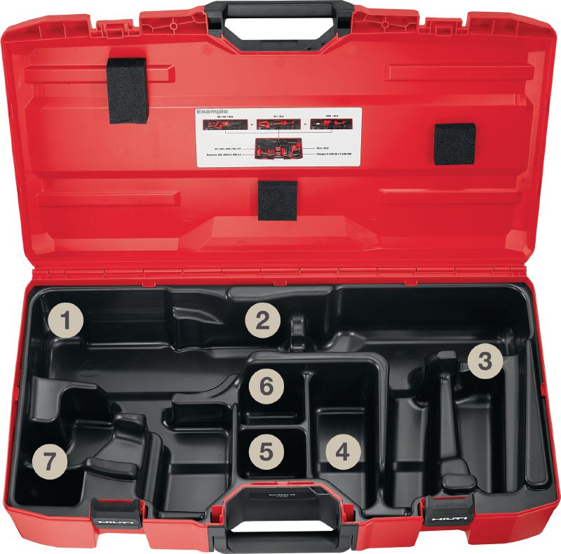 Værktøjskuffert kit 3 tools L tom 