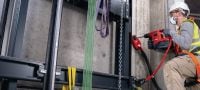 TE 30-22 batteridrevet borehammer TE 30-22 effektfuld batteridrevet SDS Plus (TE-C) borehammer med aktiv vibrationsreduktion og aktiv momentstyring til robust boring og mejsling i beton (Nuron-batteriplatform) Arbejdsopgaver 2