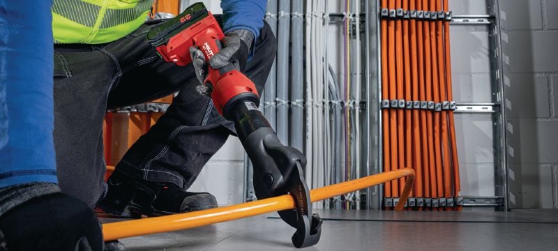 NHT 53 C-22 kobber/aluminium batteridrevet kabelskæremaskine Batteriskæremaskine til kobber- og aluminiumskabler op til 2 │50 mm (Nuron-batteriplatform) Arbejdsopgaver 1