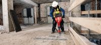 TE 2000-22 TE-S batteridrevet mejselhammer TE 2000-22 effektfuld og let batteridrevet mejselhammer til opbrydning af beton og andet nedbrydningsarbejde (Nuron-batteriplatform) Arbejdsopgaver 4