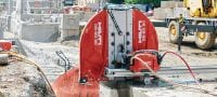 DST 20-CA 2. vægsav Elektrisk vægsav til svære skærearbejder med skærehjælp og indbygget styringselektronik (ingen ekstern e-boks) Arbejdsopgaver 3