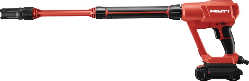 PC 2-22 Kompakt højtryksrenser Kompakt og håndholdt højtryksrenser med 40 bar (580 PSI) arbejdstryk, til lette rengøringer på byggepladser