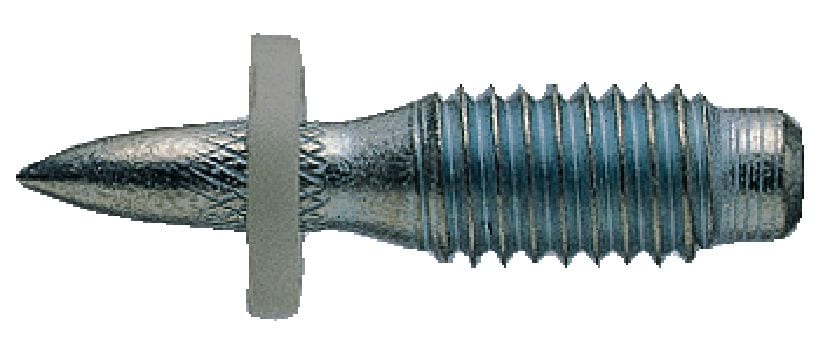 X-EM8H P12 Gevindbolte Gevindbolt i ulegeret stål til brug sammen med sømpistoler til skudmontage i stål (12 mm stålskive)