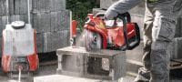 DSH 600-22 ATC Batteridrevet kapsav (300 mm) Kompakt batteridrevet kapsav med tophåndtag til skæring i op til 120 mm med 300 mm-klinger i beton, murværk og metal Arbejdsopgaver 1
