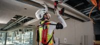 EXO-S SKULDER-EXOSKELET Bærbart exoskelet, som mindsker træthed i skuldrene og nakken ved arbejde over skulderniveau. Til bicepsomkreds op til 40 cm (16) Arbejdsopgaver 4