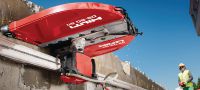 SPX MCS Equidist-vægsavklinge (60H: passer til Hilti og Husqvarna®) Ultimativ vægsavklinge (15 kW) til høj hastighed og en lang levetid i armeret beton (60H skaft) Arbejdsopgaver 4