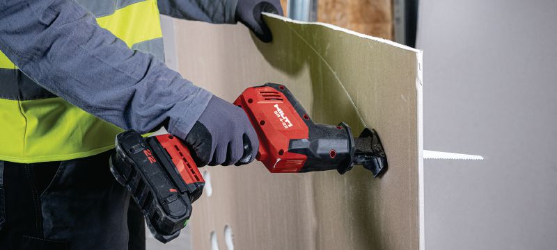 SR 4-22 enhånds bajonetsav Kompakt og let batteridrevet kulfri enhåndsbajonetsav til daglig nedbrydning og hurtig, præcis skæring (Nuron-batteriplatform) Arbejdsopgaver 1