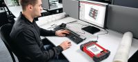 PROFIS Detection Office PC-databehandlingssoftware til Ferroscan- og X-Scan-detekteringssystemer Arbejdsopgaver 1