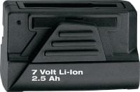 Batteripakke B 7/2.5 Li-Ion 