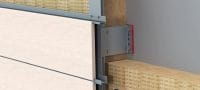 FOX VI L Konsol Alsidig vægkonsol til montering af regnskærms-facadeunderstrukturer Arbejdsopgaver 3