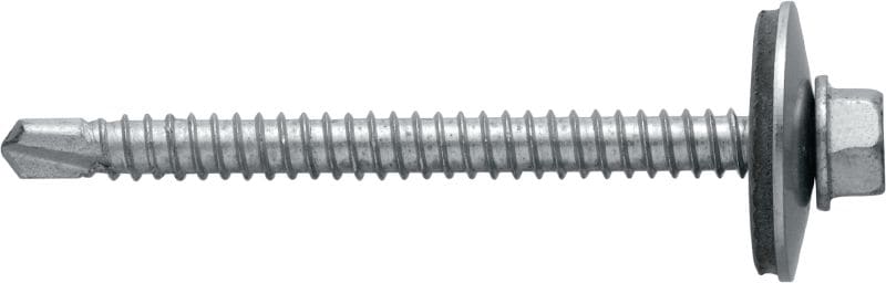 S-MD 73 S selvborende metalskruer Selvborende skrue (A2 rustfrit stål) med 22 mm skive til mellemtykke metal på metal-fastgørelser (op til 6 mm)