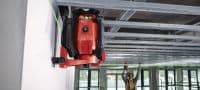 PR 40G-22 Indendørs rotationslaser med grøn laserstråle Robust indendørs rotationslaser med meget synligt grønt lys og automatiske funktioner til nivellering, opmåling, hældning og kvadrering (Nuron-platform) Arbejdsopgaver 1