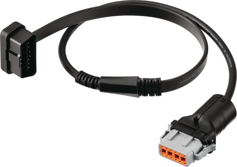 Kabel modul TU600 OBD Type B flad 