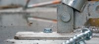 HUS4-H Betonskrue Højeffektivt skrueanker med sekskanthoved til fastgørelse i beton og murværk (kulstofstål) Arbejdsopgaver 4