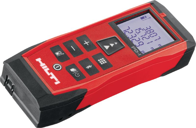 PD-I lasermåler Robust lasermåler med intelligente målefunktioner og Bluetooth®-konnektivitet til indendørs opgaver op til 100 m