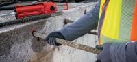 HIT HY-200-A V3 Klæbemørtel Injiceringsmørtel med ultimativ performance – hurtigt hærdende klæbemørtel med dokumentation til forankring af stål og støbeskel med eftermonteret armering i beton Arbejdsopgaver 4