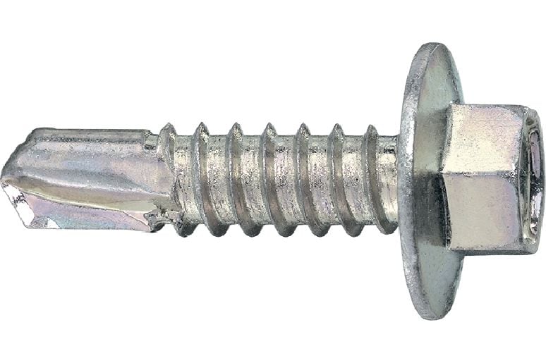 S-MD 23 Z selvborende metalskruer Selvborende skrue (elforzinket kulstofstål) med indpresset flange til mellemtykke metal på metal-fastgørelser (op til 6 mm)