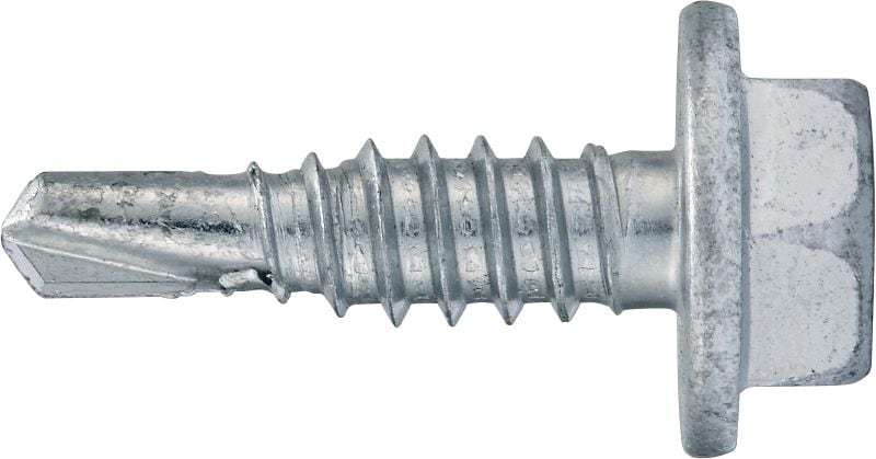 S-MD 21 Z selvborende metalskruer Selvborende skrue (elforzinket kulstofstål) med indpresset flange til tynde metal på metal-fastgørelser (op til 3 mm)