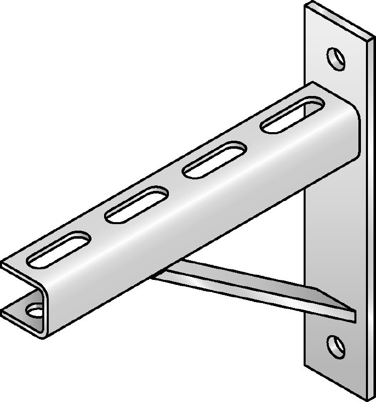 MF-UKS-HDG Varmgalvaniseret (HDG) konsol