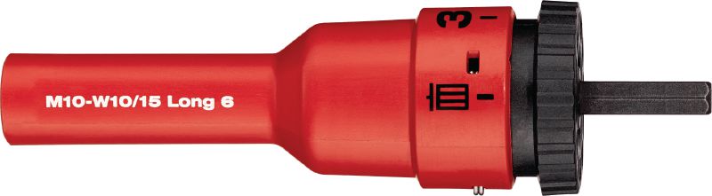Dybdestop S-DG BT M10-W10/15 LONG 6 