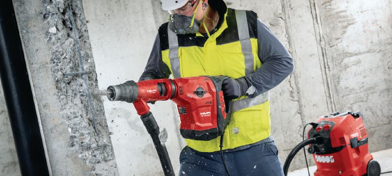 TE 70-ATC/AVR borehammer Meget effektfuld SDS Max (TE-Y) borehammer til robust boring og mejsling i beton Arbejdsopgaver 1