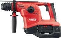 TE 30-22 batteridrevet borehammer TE 30-22 effektfuld batteridrevet SDS Plus (TE-C) borehammer med aktiv vibrationsreduktion og aktiv momentstyring til robust boring og mejsling i beton (Nuron-batteriplatform)