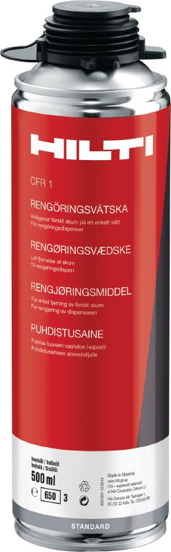 Rengøringsvæske CFR1 500ML 