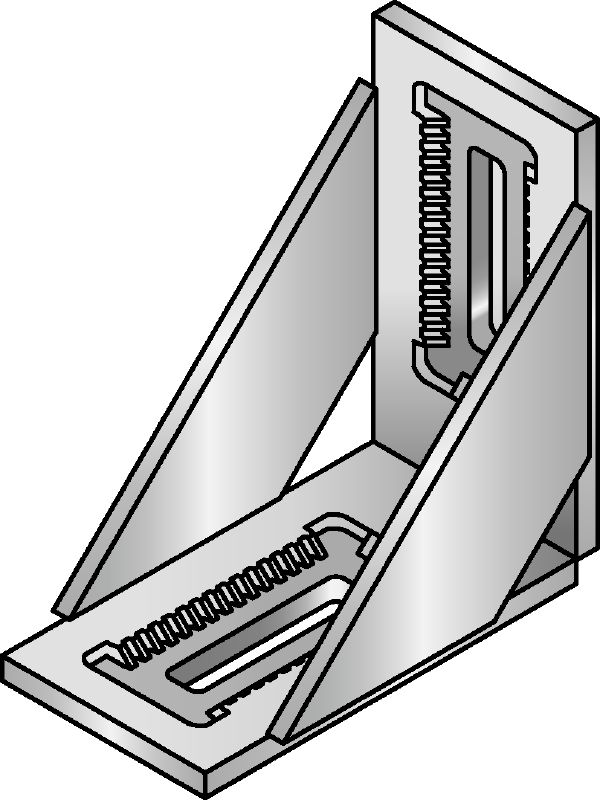 MIC-BA /H Forbinder Ultimative, varmgalvaniserede (HDG) forbindere, der giver størst mulig alsidighed inden for MI-modulsystemet