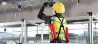 EXO-O1 Exoskelet over hovedhøjde Passivt exoskelet, som hjælper med at aflaste skuldre og arme under monteringsarbejde over hovedhøjde Arbejdsopgaver 1