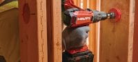 SF 10W-22 batteridrevet bore-/skruemaskine SF 10W-22 bore-/skruemaskine med højere moment til krævende opgaver i træ og andre materialer Arbejdsopgaver 5