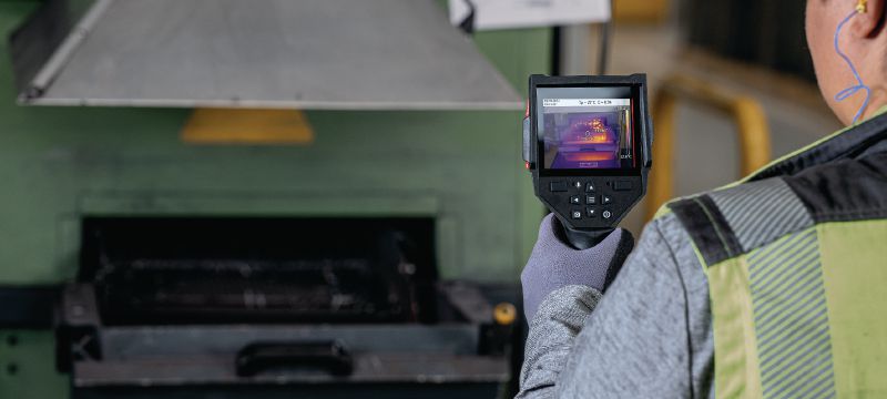 PT-C Termisk kamera Infrarødt kamera med termisk billeddannelse til inspektion af elektriske, mekaniske, rør- og HVAC-anvendelser Arbejdsopgaver 1