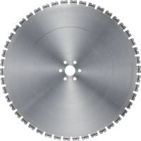 SPX MCS Equidist-vægsavklinge – lydløs (60H: passer til Hilti og Husqvarna®) Ultimativ vægsavklinge (15 kW) til skæring med høj hastighed, lang levetid og støjreduktion i armeret beton (60H-skaft passer på Hilti-, og Husqvarna®-vægsave)