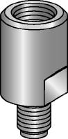 MQZ-A-F adapter til pendulmøtrik Varmgalvaniseret (HDG) adapter til pendulmøtrik til at konvertere gevindstængers diameter